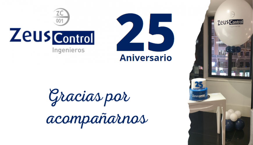 Celebración 25 aniversario Zeus Control