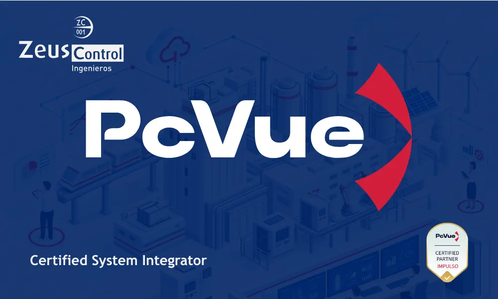 Zeus Control integrador de PCVue SCADA